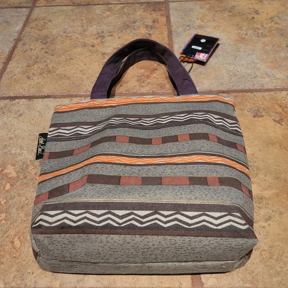 Laurel Burch Moroccan Mares Horse Small Handbag Tote - LB2013 - Picture 8 of 12